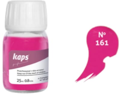 Kaps super color leer & kunstleer verf inc.cleaner - (161) Magenta - 25ml