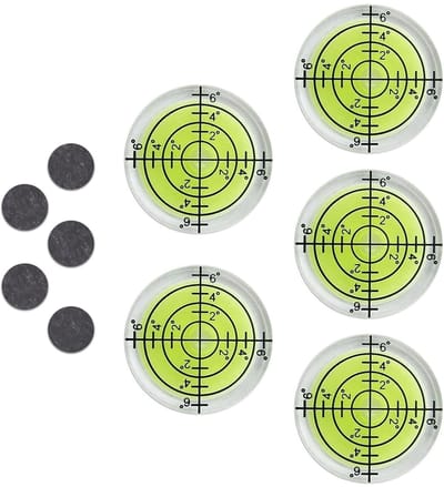 Dailygoody - Waterpas klein - Precisiewaterpas - Handig voor onderweg - Groen - Campingwaterpas - Mini bubble spirit level - Geschikt voor elke klus -...