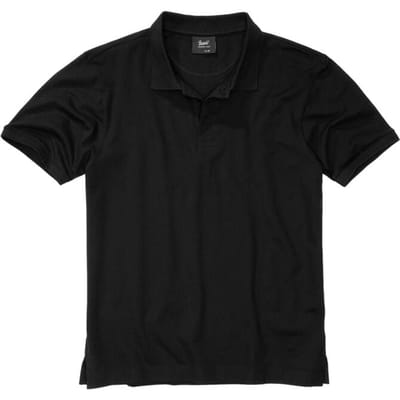 Brandit Poloshirt Pique Short Sleeve Heren Poloshirt - zwart - M