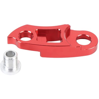 Fiets Derailleurhanger Verlengstuk Fietsframe Staart Haak Verlengstuk Fietsaccessoire Aluminiumlegering Rood rood