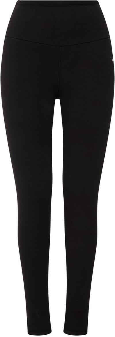 Laurasøn - Dames - Legging teddyvoering extra warm hoge taille - Zwart - Maat L