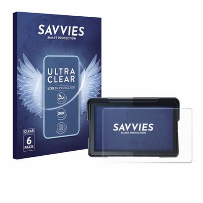 Savvies - Screenprotector voor Lamtto RC19 7" - Folie Beschermfolie transparant 6 Stuks