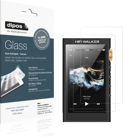 dipos – 2x Pantserfolie geschikt voor HIFI WALKER H20 Ultra | 9H Screenprotector