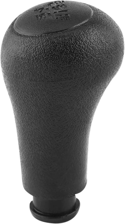 Schakelknop 5 versnellingen - Pookknop Handgeschakeld - Auto Versnellen - ABS Kunststof - 9.2 x 4.6 cm - Zwart