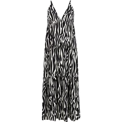 Protest PRTCila - Maxi-jurk Dames - Normale pasvorm - Lange lengte - Wit