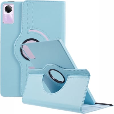 Coverup Tablethoes geschikt voor Xiaomi Redmi Pad SE (11 inch) Hoesje - 360° Rotating Book Case - Lichtblauw