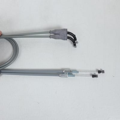 Câble accélérateur tirage et retour pour moto moto Yamaha 250 Yz-F 2006 à 2008 CA3AS7254 / Gris / Double Neuf