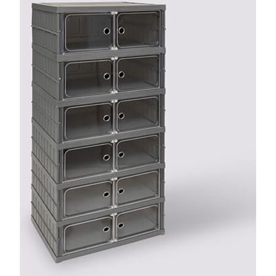 5five Opbergtoren Fold'N'Box - 6 lades, 44 x 34,5 x 104,5 cm