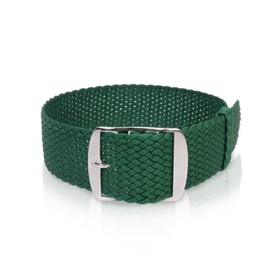 Perlon band groen, 18mm