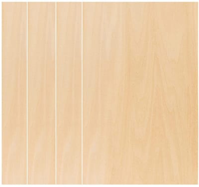 Inovra- Multiplex Plaat 4 Stuks - Dunne Linde 3 mm - A4 20 x 30 cm - Geschikt voor Knutselen - Glad Oppervlak - Lichtgewicht en Robuust - Houtplaat