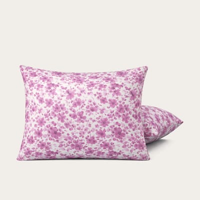 HappyBed Kussenslopen Spring blossom 60x70 cm - Kussensloop set 2 stuks - 100% Microvezel - Ultieme slaapcomfort