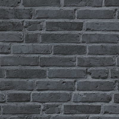 STENEN BEHANG | industrieel - Zwart Grijs - A.S. Création Elements 2