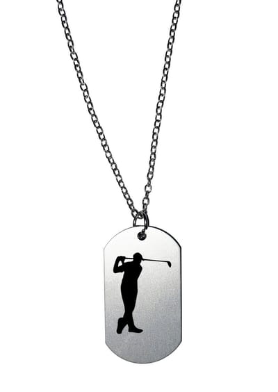 Akyol - golf ketting - Golf - beste golfer - gegraveerde sleutelhanger - golfen - cadeau - gepersonaliseerd - sport - accessoires - sleutelhanger met naam