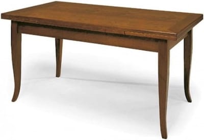 Uittrekbare tafel - Eettafel verlengbaar - Gezellig dineren - Zijdelings uittrekbaar - Tot 200 cm - Donker notenhout