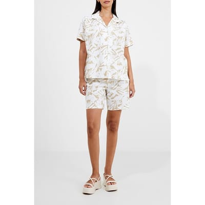 French Connection Bia Alania Lyocell Blend Shirt Brown Maat: XS | Blouses Outlet | Dames | Bruin