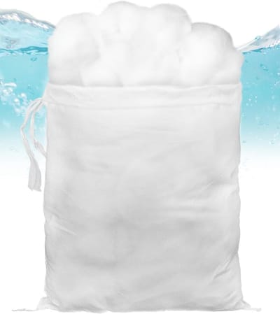 Filtervlies voor aquarium - Polyester filter katoen voor zoet en zout water - Filtermedia en spons voor optimale waterkwaliteit - 250g