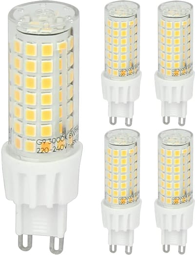 LED line LITE LED Insteeklamp G9 - 8W (vervangt 60W) - 750lm - Ø19mm - 230V - Energiezuinig - 5 stuks