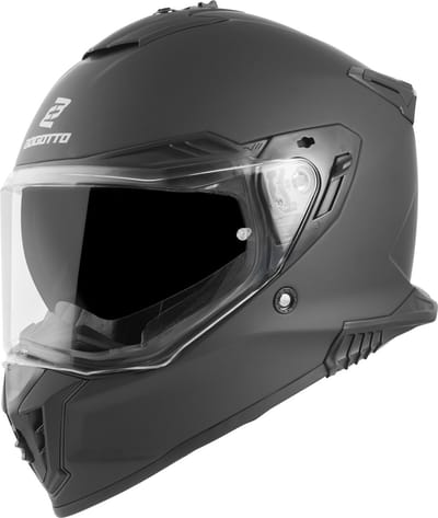 Bogotto FG-601 Mat Zwart Enduro Helm - Helm