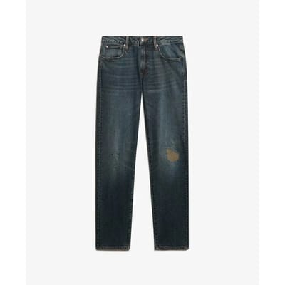 Superdry - Vintage slimfit jeans van biologisch katoen - Heren - Jeans