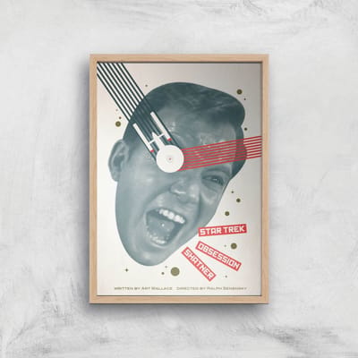 Obsession Shatner Giclee - A4 - Wooden Frame