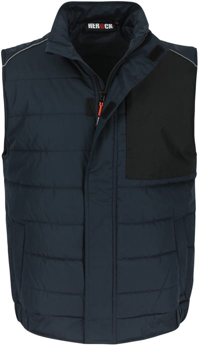 Herock Diomedes Bodywarmer Heren – Warm – Mouwloos – Marineblauw – Maat XS