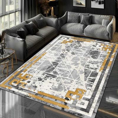 Nordic Luxe High-end Woonkamer Tapijt Huisdecoratie Modern Slaapkamer Grote Oppervlakte Kleden Elastisch Wasbaar Antislip Deurmat 60*90cm
