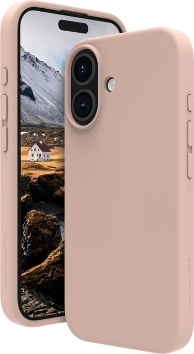 Dbramante1928 - Monaco Mag geschikt voor iPhone 16 Hoesje - pink sand
