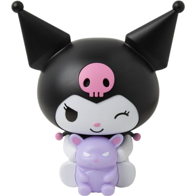 Kuromi GloBuddies Night Light – Officieel Gelicentieerde Sanrio 3D LED‑Lamp, Batterijvoeding- Paladone