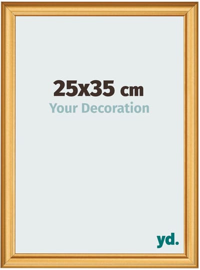 Your Decoration - Fotolijst 25x35 cm - MDF - Goud Mat - Lazio