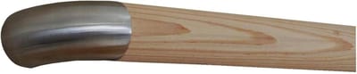 Houten Leuning - Lariks Profiel - Trappen Afwerken - Roestvrijstalen Boog - 140 cm - Onbehandeld