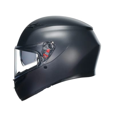 AGV K3 Mat zwart ECE2206 - Maat XS - Integraal helm - Scooter helm - Motorhelm - Zwart - Scooterhelmen mannen en vrouwen.