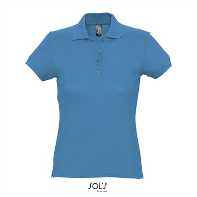SOL'S Women´s Polo Passion L513 - Aqua - M
