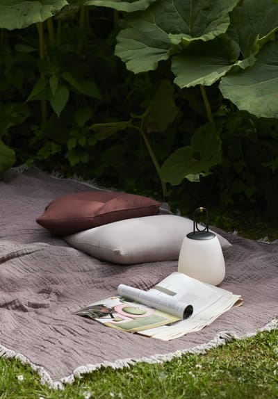&Tradition &Tradition Collect Wollen deken - 260 x 260 cm - leisteengrijs