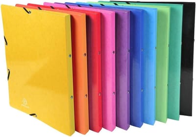 Ringbanden Set - Opbergmappen - Documenten Organiseren - Elastische Sluiting - 20 Stuks A4 - Assorti