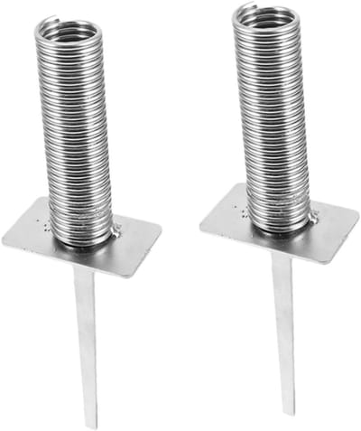 Hoekvlag Spike - Trainingspaal Voetbal - Veldmarkering Training - Afneembaar Ontwerp - 25.5 cm Lengte - Zilver