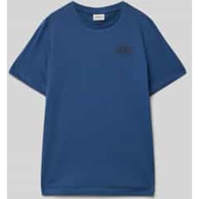 Regular fit T-shirt van puur katoen