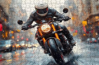 Houten Puzzel - Legpuzzel Volwassenen - Ontspanning Thuis - Siberisch Hout - 100x70 cm - Stad