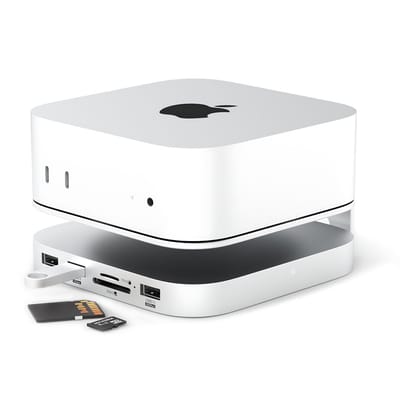 iMounts Mac Mini M4 docking station SSD - M.2 NVme externe opslag - USB-C - HDMI - SD-reader - Aluminium - Mac Mini M4- 2024/2025