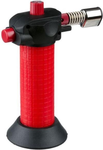 Creme Brulee Brander - Gasbrander - Rood - 13 cm