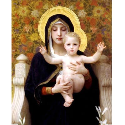 Madonna – puzzle de broderie diamant, peinture diamant, image en strass, point de croix 20X30CM