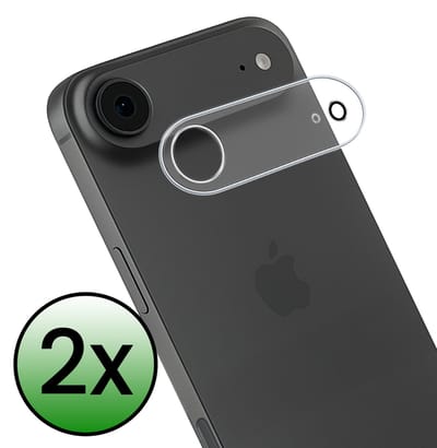 Camera Lens Protector - 2 Stuks Geschikt voor Apple iPhone Air - Camera Screenprotector Beschermglas - Gehard Glas - Tempered Glass - Screen Protector