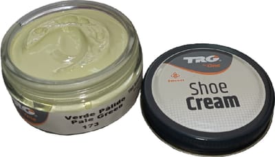 TRG - schoencrème met bijenwas - pale (bleek) groen - 50 ml