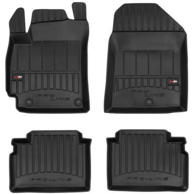 Frogum - Hyundai Elantra VI (2016-2020) - Automatmatten 3D - TPE Rubber - 6cm Hoge Rand - Geurloos