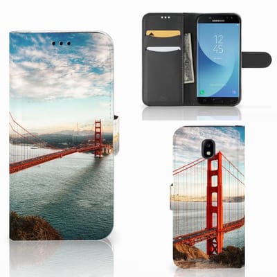 Samsung Galaxy A30 Flip Cover Golden Gate Bridge