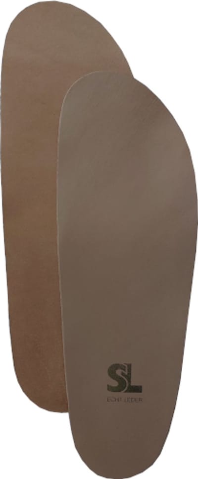 SL Leren Inlegzool - Inplakzool - Schapenleer - Naturel - Op Maat te Knippen - Maat 36 t/m 48 (36-37-38-39-40-41-42-43-44-45-46-47-48)