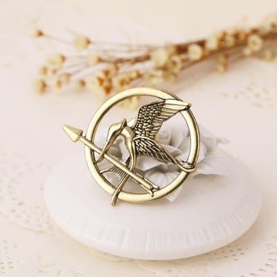 1 stuks Creatieve & Veelzijdige Vintage Spotlijster Metalen Badge Retro Broche Pin Voor Rugzak, Kleding En Accessoires