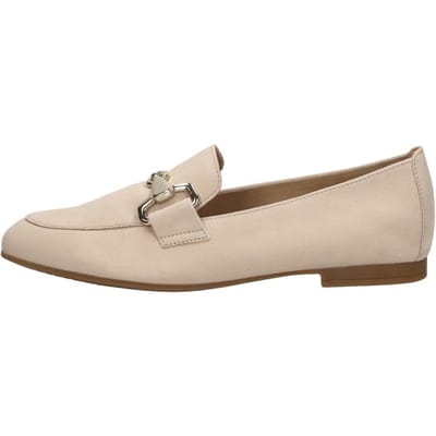 Gabor Gabor Dames Slippers - beige - Maat 38,5 Dames Loafers - beige - Maat 38,5