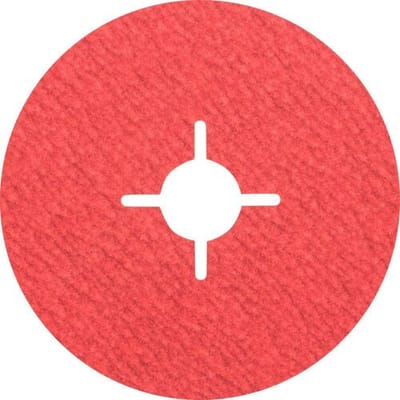 PFERD TOOLS 64182111 Keramische korrel fiberschijf Ø 115 mm Co-Cool 120 voor koel slijpen op roestvrij staal Diameter 115 mm
