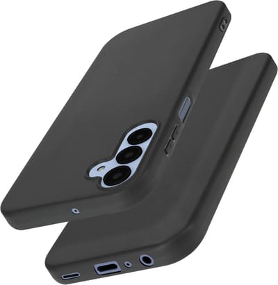 Mayaxess, Hoes Geschikt voor Samsung Galaxy A25 Flexibele bescherming, Zwart