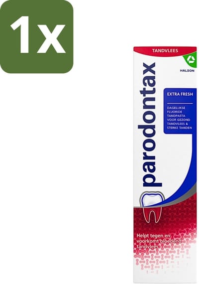 Parodontax - Tandpasta - Extra Fresh - Verfrissende Reiniging - 75 ml - 1 stuk